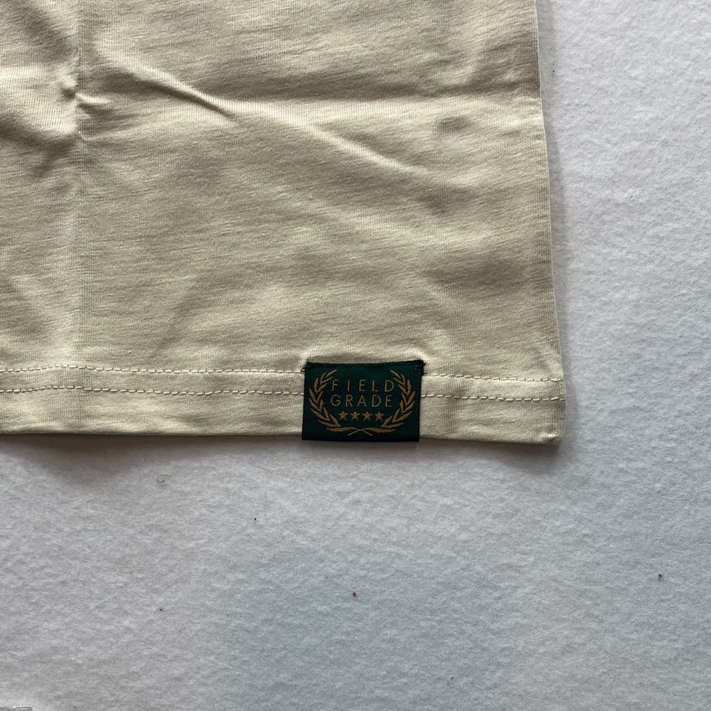 NEW! Field Grade Cream Graphic T-Shirt - No F*CKS GIVEN - Picture 6 of 7